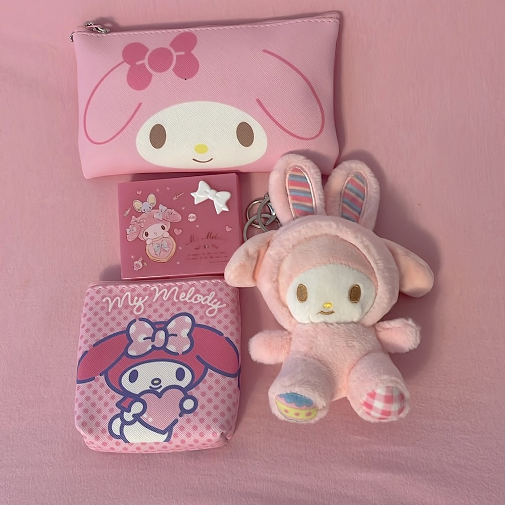 My melody stationary purse bundle set - Picture 1 of 3